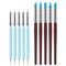 10 Pieces Silicone Clay Sculpting Tool, Modeling Dotting Tool& Pottery Craft use for DIY Handicraft,silicone tool,silicone sculpting tools
